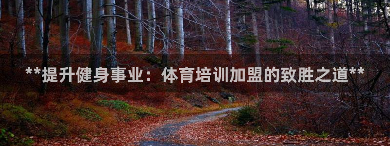 欧陆娱乐脚本：**提升健身事业：体育培训加盟的致胜之
