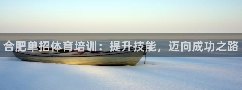 欧陆娱乐登陆官网入口：合肥单招体育培训：提升技能，迈