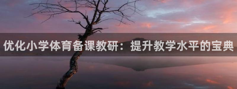 欧陆娱乐合法吗：优化小学体育备课教研：提升教学水平的