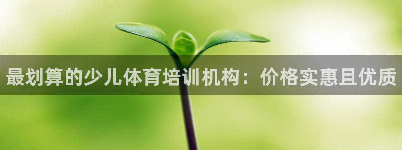 欧陆娱乐线路测速：最划算的少儿体育培训机构：价格实惠