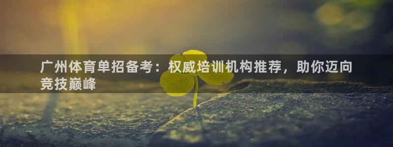 欧陆娱乐挂机项目：广州体育单招备考：权威培训机构推荐