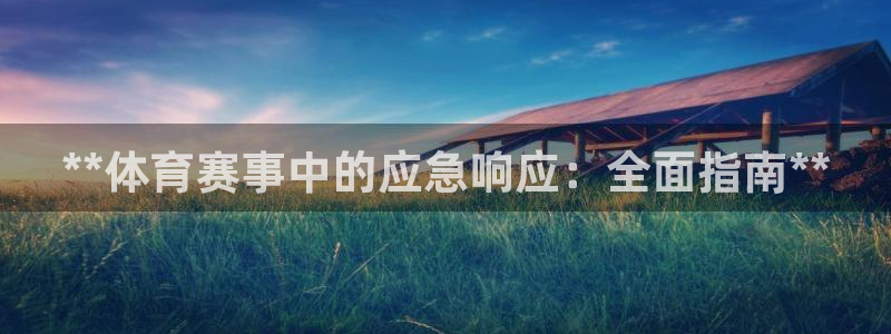 欧陆娱乐登录注册平台有哪些：**体育赛事中的应急响应