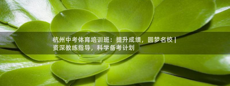 欧陆娱乐注册链接怎么弄的：杭州中考体育培训班：提升成