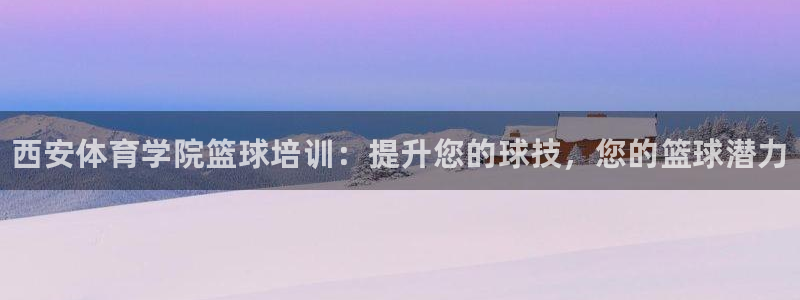 欧陆娱乐脚本下载：西安体育学院篮球培训：提升您的球技，您的篮